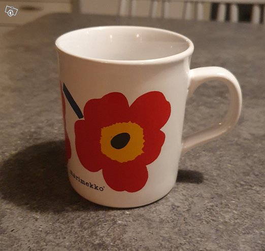 Marimekko unikko muki, Kahvikup...