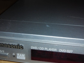 Panasonic DVD/CD-soitin +kaukosäädin, Elokuvat, Rovaniemi, Tori.fi