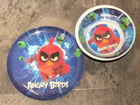 Angry Birds lautaset, Ruokailuastiat ja aterimet, Keittiötarvikkeet ja astiat, Vantaa, Tori.fi