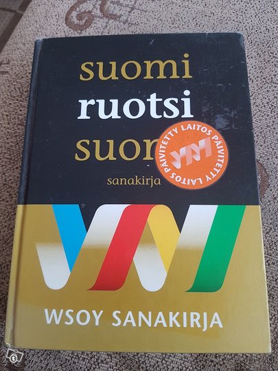 Suomi-ruotsi-suomi sanakirja, O...