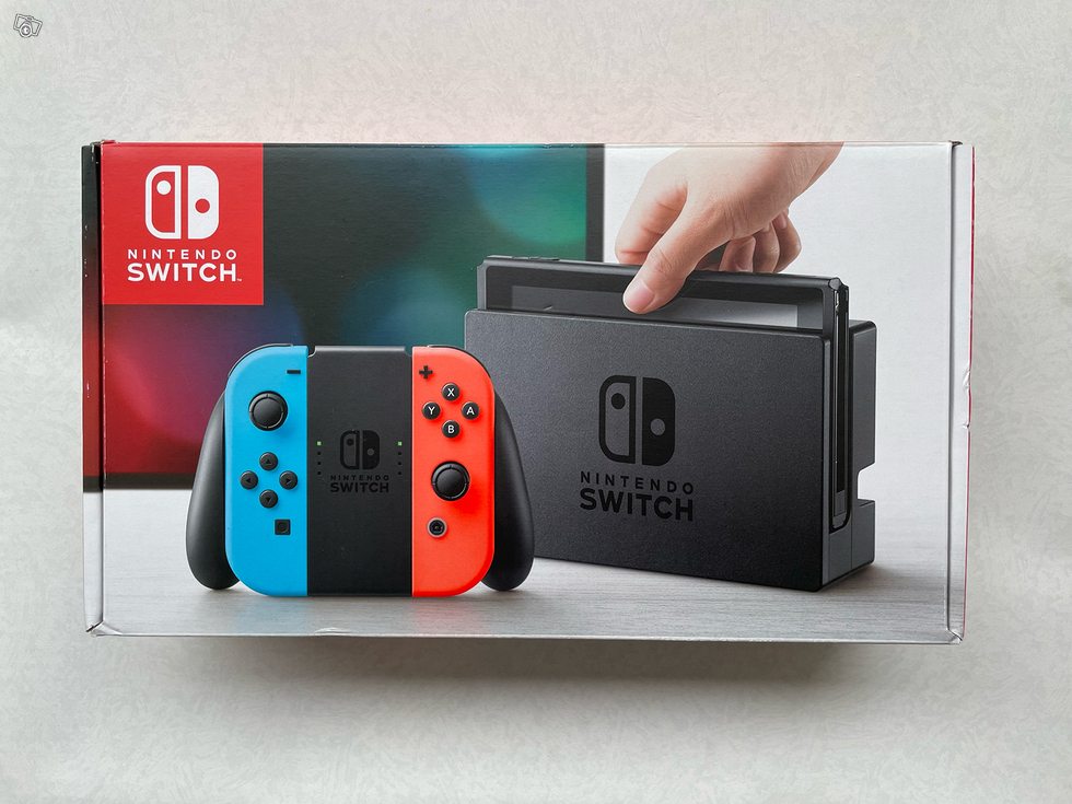 Nintendo Switch, Pelikonsolit ja pelaaminen, Viihde-elektroniikka, Koko  Suomi, 