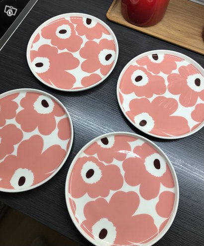 Marimekko Oiva Unikko koralli, ...