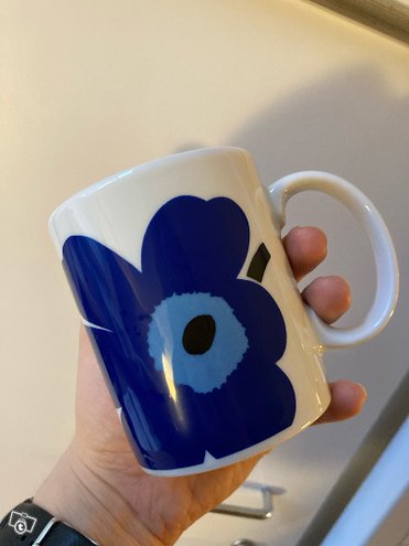 Marimekko Unikko-muki, sininen, ...