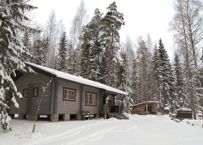 Viihtyisä mökki Yläneellä, Mökit ja loma-a...