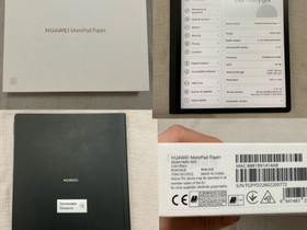Huawei matepad paper ( E-ink tablet), Tabletit, Tietokoneet ja lisälaitteet, Kotka, Tori.fi