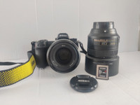 Nikon Z6 + 50mm,85mm 1.8f + 64gb xqd