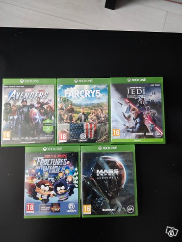 Xbox one pelejä, Pelikonsolit j...
