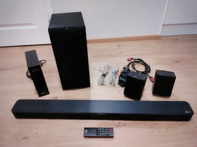 LG 4.1 Soundbar kotiteatteri + Subwoofer, Kotiteatterit ja DVD-laitteet, Viihde-elektroniikka, Kemi, Tori.fi LG 4.1 Soundbar kotiteatteri + Subwoofer, Kotiteatterit ja DVD-laitteet, Viihde-elektroniikka, Kemi, Tori.fi