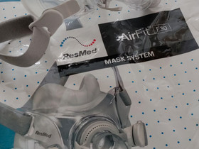 Resmed AirFit F30 kokokasvomaski, Terveyslaitteet ja hygieniatarvikkeet, Terveys ja hyvinvointi, Hyvinkää, Tori.fi Resmed AirFit F30 kokokasvomaski, Terveyslaitteet ja hygieniatarvikkeet, Terveys ja hyvinvointi, Hyvinkää, Tori.fi