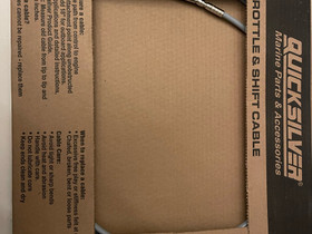 Quicksilver Throttle & Shift Cable, Veneen varusteet ja varaosat, Venetarvikkeet ja veneily, Kirkkonummi, Tori.fi Quicksilver Throttle & Shift Cable, Veneen varusteet ja varaosat, Venetarvikkeet ja veneily, Kirkkonummi, Tori.fi