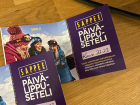 Sappee lasketteluliput, Matkat, risteilyt ja lentoliput, Matkat ja liput, Tampere, Tori.fi Sappee lasketteluliput, Matkat, risteilyt ja lentoliput, Matkat ja liput, Tampere, Tori.fi