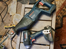 Bosch puukkosaha ja pulttipyssy, Työkalut, tikkaat ja laitteet, Rakennustarvikkeet ja työkalut, Pori, Tori.fi Bosch puukkosaha ja pulttipyssy, Työkalut, tikkaat ja laitteet, Rakennustarvikkeet ja työkalut, Pori, Tori.fi