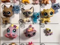 LPS kissa,koira,laama, hmhkki, toukka, hamsteri