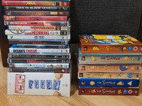 Dvd elokuvia ja Simpsonit kausia
