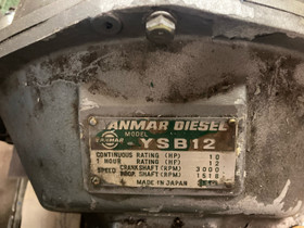 Yanmar YSB12 10hv diesel, Veneen varusteet ja varaosat, Venetarvikkeet ja veneily, Vantaa, Tori.fi Yanmar YSB12 10hv diesel, Veneen varusteet ja varaosat, Venetarvikkeet ja veneily, Vantaa, Tori.fi
