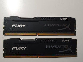 Kingston HyperX Fury Black DDR4-2133 8gb kit, Komponentit, Tietokoneet ja lisälaitteet, Hollola, Tori.fi Kingston HyperX Fury Black DDR4-2133 8gb kit, Komponentit, Tietokoneet ja lisälaitteet, Hollola, Tori.fi
