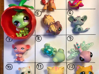 LPS valas, lohikrme,rotta, hiiri, marsu,kissa ym