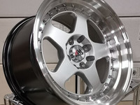 JNC Wheels 010 Alumiinivanteet 4x100 4x114,3