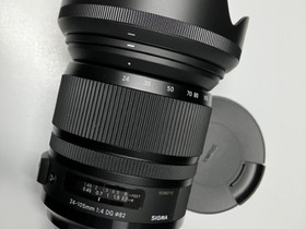 Sigma 24-105mm F4 DG Art Nikon F mount objektiivi, Objektiivit, Kamerat ja valokuvaus, Lappeenranta, Tori.fi