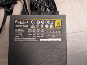 Fractal Design 500W Ion SFX Gold, modulaarinen SFX, Komponentit, Tietokoneet ja lisälaitteet, Helsinki, Tori.fi Fractal Design 500W Ion SFX Gold, modulaarinen SFX, Komponentit, Tietokoneet ja lisälaitteet, Helsinki, Tori.fi