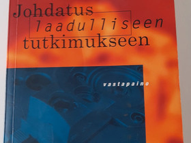 Johdatus laadullisen tutkimukseen, Oppikirjat, Kirjat ja lehdet, Jyväskylä, Tori.fi Johdatus laadullisen tutkimukseen, Oppikirjat, Kirjat ja lehdet, Jyväskylä, Tori.fi