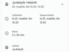 Onnibus liput Jyväskylä - Helsinki/menopaluu., Matkat, risteilyt ja lentoliput, Matkat ja liput, Jyväskylä, Tori.fi Onnibus liput Jyväskylä - Helsinki/menopaluu., Matkat, risteilyt ja lentoliput, Matkat ja liput, Jyväskylä, Tori.fi