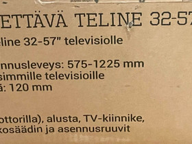 Käyttämätön moottoroitu tv-teline 32-57", Televisiot, Viihde-elektroniikka, Lahti, Tori.fi Käyttämätön moottoroitu tv-teline 32-57", Televisiot, Viihde-elektroniikka, Lahti, Tori.fi
