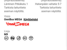 Onnibus-lippu Tku - Tre 25.3., Matkat, risteilyt ja lentoliput, Matkat ja liput, Turku, Tori.fi Onnibus-lippu Tku - Tre 25.3., Matkat, risteilyt ja lentoliput, Matkat ja liput, Turku, Tori.fi