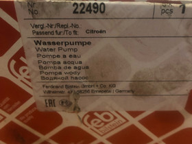 Febi Bilstein vesipumppu 22490, Autovaraosat, Auton varaosat ja tarvikkeet, Espoo, Tori.fi Febi Bilstein vesipumppu 22490, Autovaraosat, Auton varaosat ja tarvikkeet, Espoo, Tori.fi
