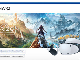 PlayStation VR2 VR-lasit Horizon Call of the Mount, Muut, Vaasa, Tori.fi PlayStation VR2 VR-lasit Horizon Call of the Mount, Muut, Vaasa, Tori.fi