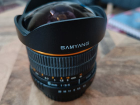 Samyang fish-eye objektiivi, Objektiivit, Kamerat ja valokuvaus, Tampere, Tori.fi Samyang fish-eye objektiivi, Objektiivit, Kamerat ja valokuvaus, Tampere, Tori.fi