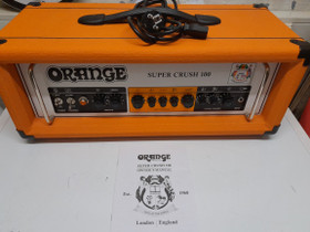 Orange Super Crush 100 nuppi., Kitarat, bassot ja vahvistimet, Musiikki ja soittimet, Helsinki, Tori.fi Orange Super Crush 100 nuppi., Kitarat, bassot ja vahvistimet, Musiikki ja soittimet, Helsinki, Tori.fi