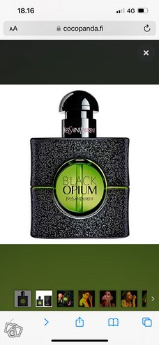 YSL Black Opium Illicit Green, ...