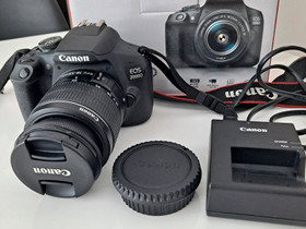 Järjestelmäkamera Canon EOS 2000D, Kamerat, Kamerat ja valokuvaus, Mikkeli, Tori.fi