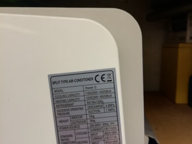Ilmalämpöpumpun sisäyksikkö, Lämmityslaitteet ja takat, Rakennustarvikkeet ja työkalut, Pori, Tori.fi Ilmalämpöpumpun sisäyksikkö, Lämmityslaitteet ja takat, Rakennustarvikkeet ja työkalut, Pori, Tori.fi