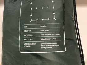 DD Hammocks Tarp 3 x 3, Ulkoilu ja retkeily, Urheilu ja ulkoilu, Imatra, Tori.fi DD Hammocks Tarp 3 x 3, Ulkoilu ja retkeily, Urheilu ja ulkoilu, Imatra, Tori.fi