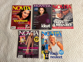 Viisi Novita neulelehteä, Käsityöt, Espoo, Tori.fi Viisi Novita neulelehteä, Käsityöt, Espoo, Tori.fi