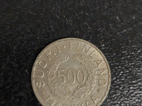 500 markkaa 1952 Olympia ylim. risu