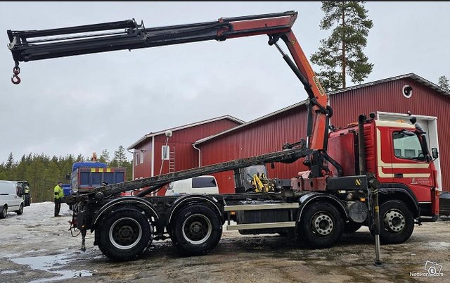 Volvo FM 12 420 Vaijerilaitteella Ja Palfinger- No 5