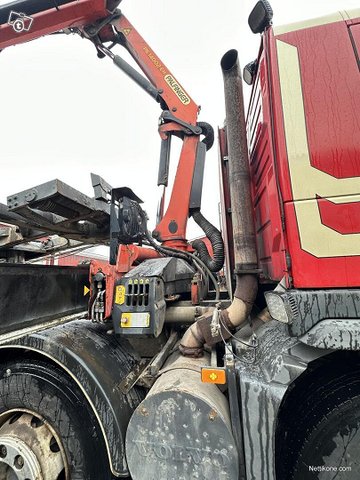 Volvo FM 12 420 Vaijerilaitteella Ja Palfinger- No 9