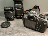 Canon EOS 1200D ja pari linssiä