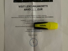 Visit Levi lahjakortti 300, Matkat, risteilyt ja lentoliput, Matkat ja liput, Turku, Tori.fi Visit Levi lahjakortti 300, Matkat, risteilyt ja lentoliput, Matkat ja liput, Turku, Tori.fi