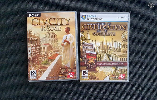 Civilization DVD-pelit, Pelit ja muut harr...