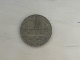 10 Francs (1979), Rahat ja mitalit, Keräily, Joensuu, Tori.fi 10 Francs (1979), Rahat ja mitalit, Keräily, Joensuu, Tori.fi