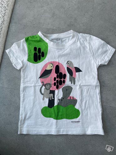 Marimekko t-paita, 116 cm, Lastenvaatteet ...