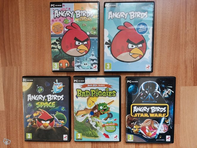 Angry Birds pc pelit, Pelikonso...