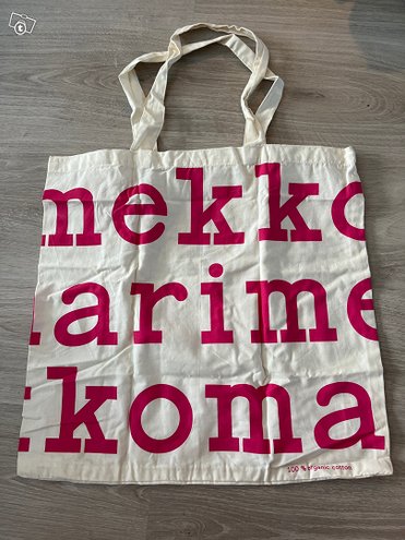 Käyttämätön Marimekko logokassi, ...