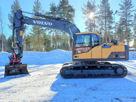Volvo EC160DL PYÖRITTÄJÄLLÄ, Maanrakennuskoneet, Työkoneet ja kalusto, Kärsämäki, Tori.fi