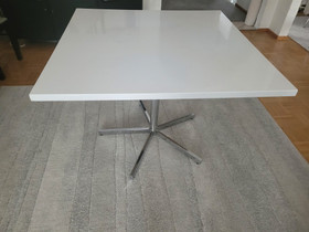 Valkoinen ruokapöytä 100x100 cm, Pöydät ja tuolit, Sisustus ja huonekalut, Vantaa, Tori.fi Valkoinen ruokapöytä 100x100 cm, Pöydät ja tuolit, Sisustus ja huonekalut, Vantaa, Tori.fi