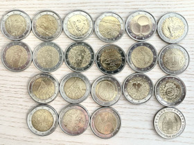 2 euron juhlakolikkoja 2005-2019, Rahat ja mitalit, Keräily, Hämeenlinna, Tori.fi 2 euron juhlakolikkoja 2005-2019, Rahat ja mitalit, Keräily, Hämeenlinna, Tori.fi